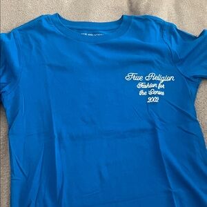True Religion Kids Vibrant Blue Tee